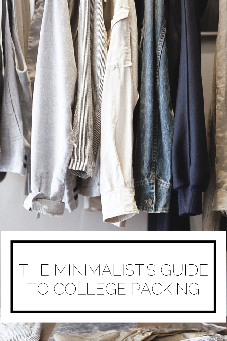 The Minimalist’s Guide To College Packing