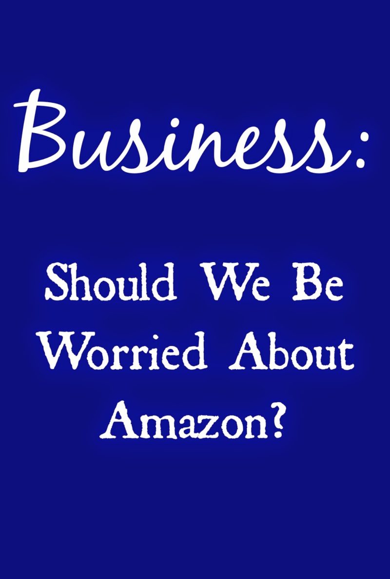 Business: Should We Be Worried About Amazon?