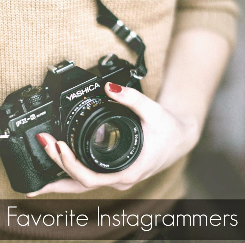 Favorite Instagrammers
