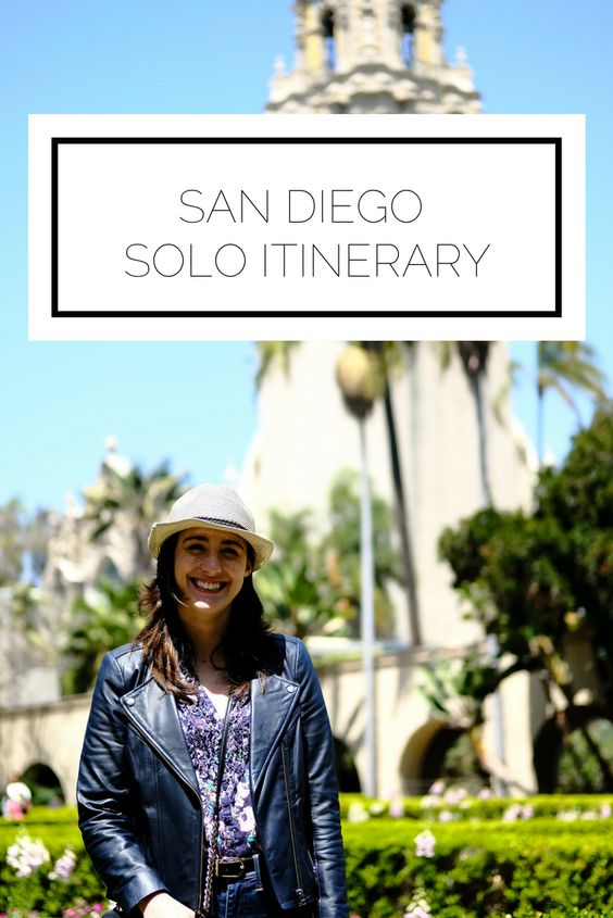 San Diego Solo Itinerary