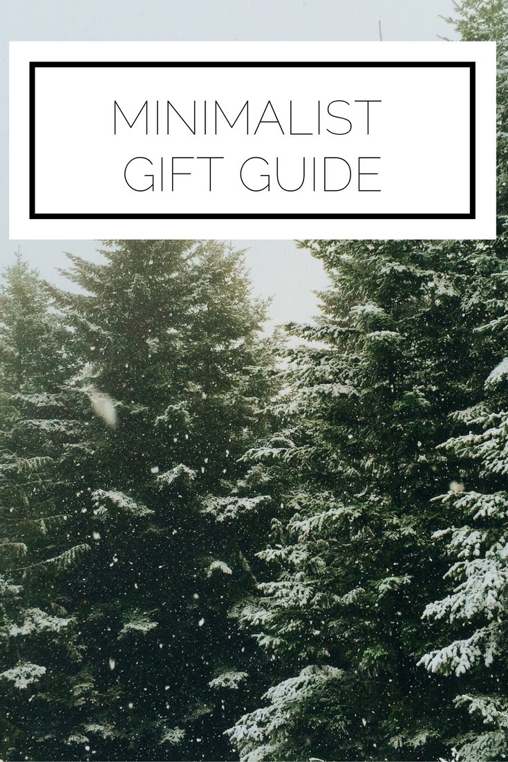 Minimalist Gift Guide