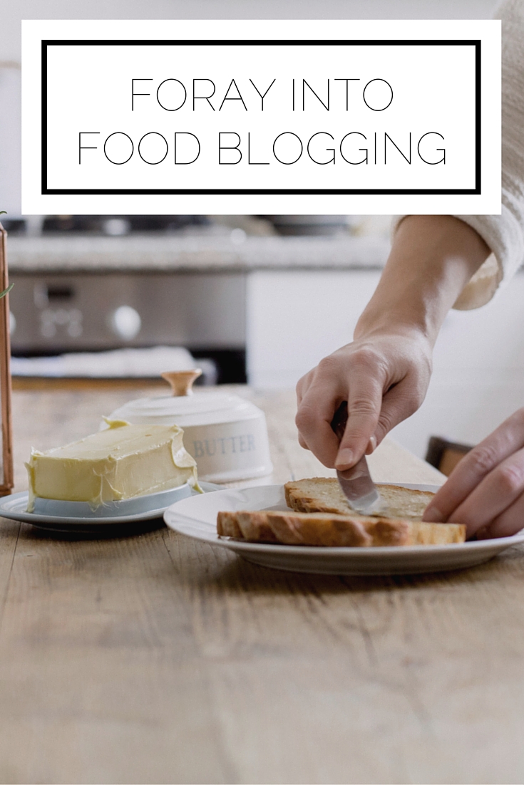Foray Into Food Blogging