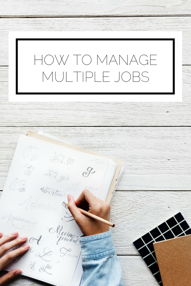 How To Manage Multiple Jobs