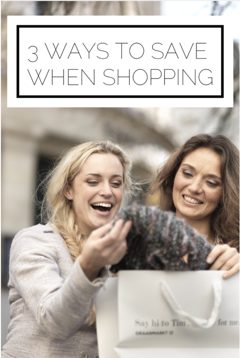 3 Ways To Save When Shopping