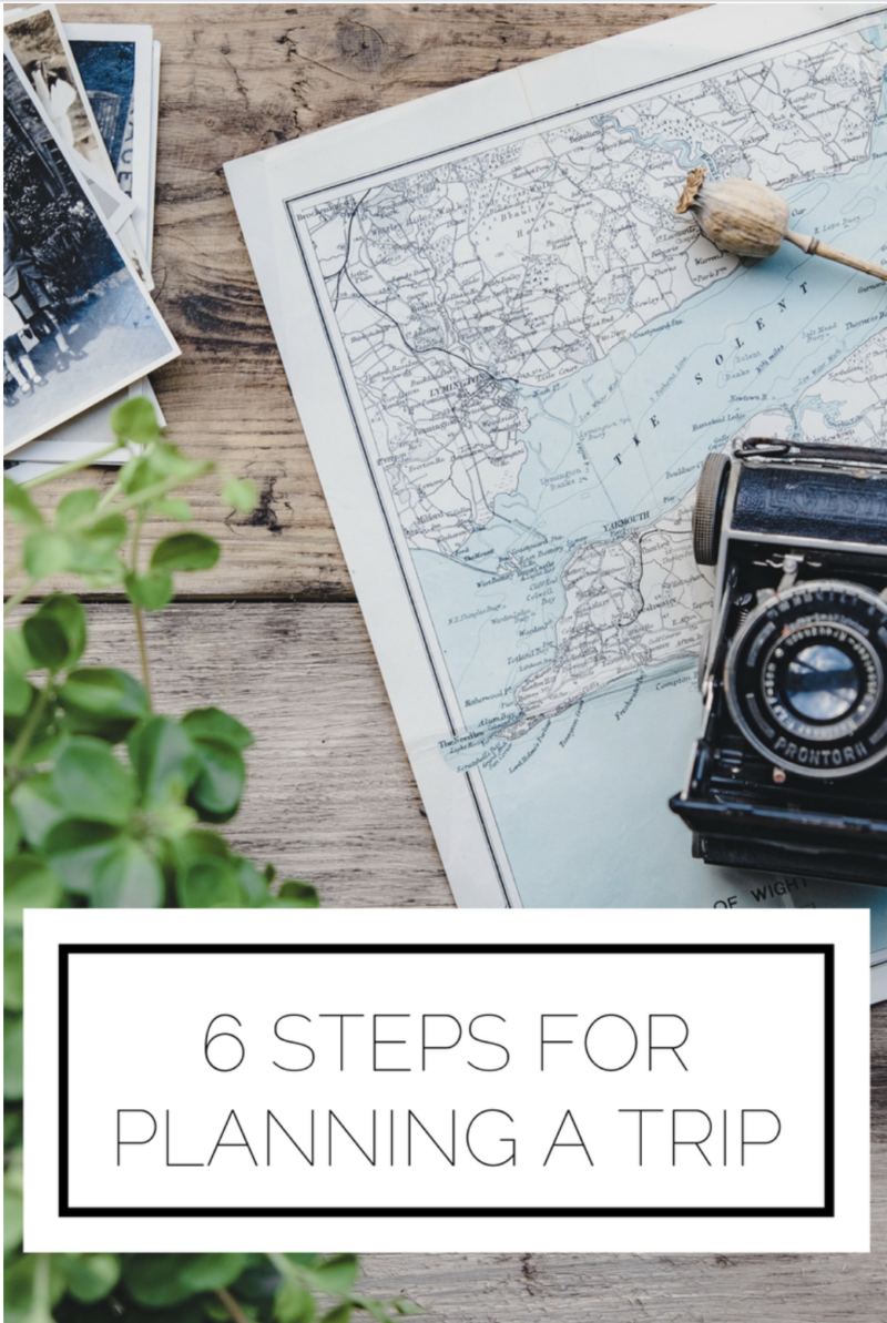 6 Practical Steps For Planning A Trip