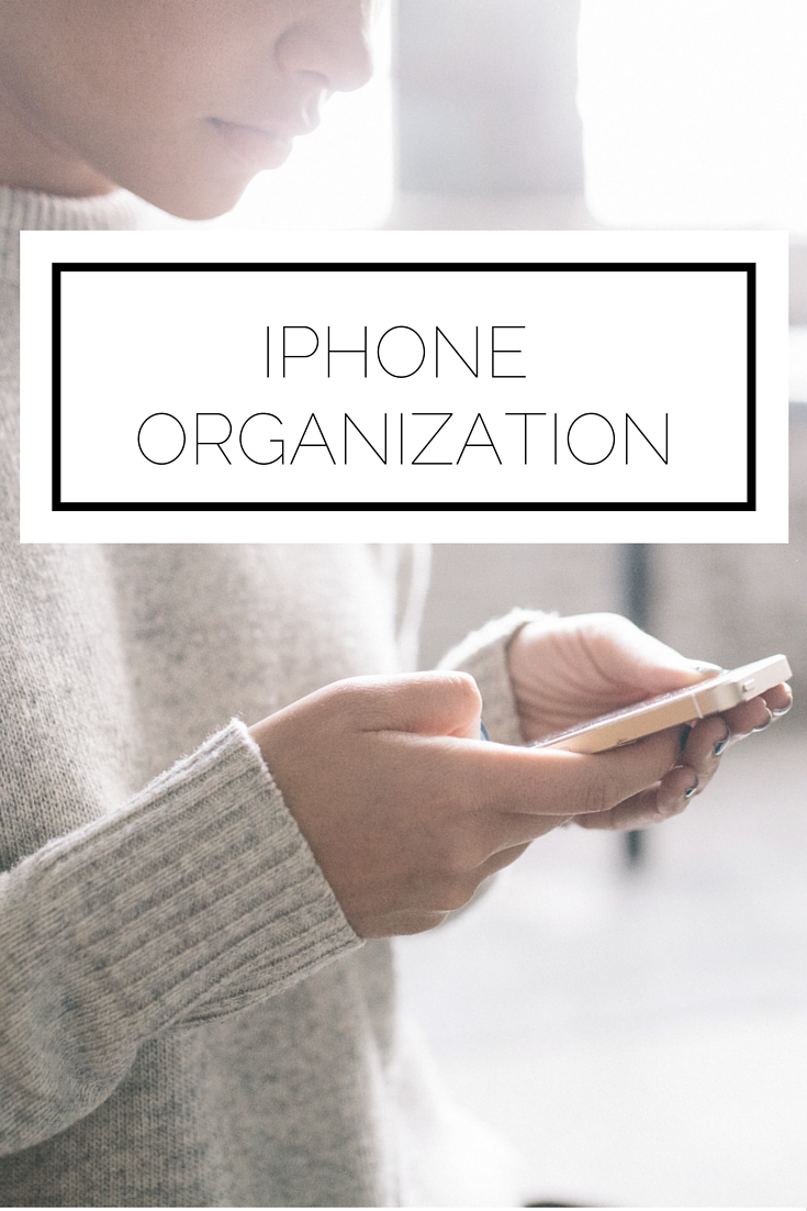 iPhone Organization