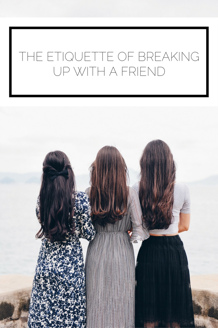Darling Magazine: The Etiquette of Breaking Up With a Friend