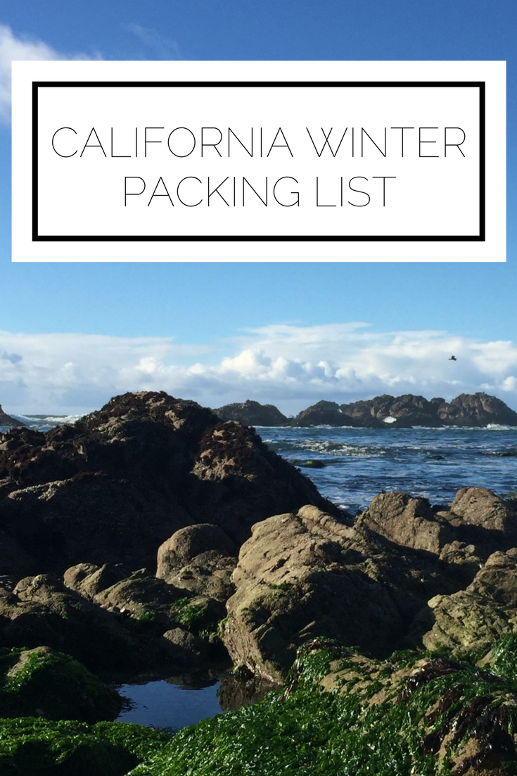California Winter Packing List