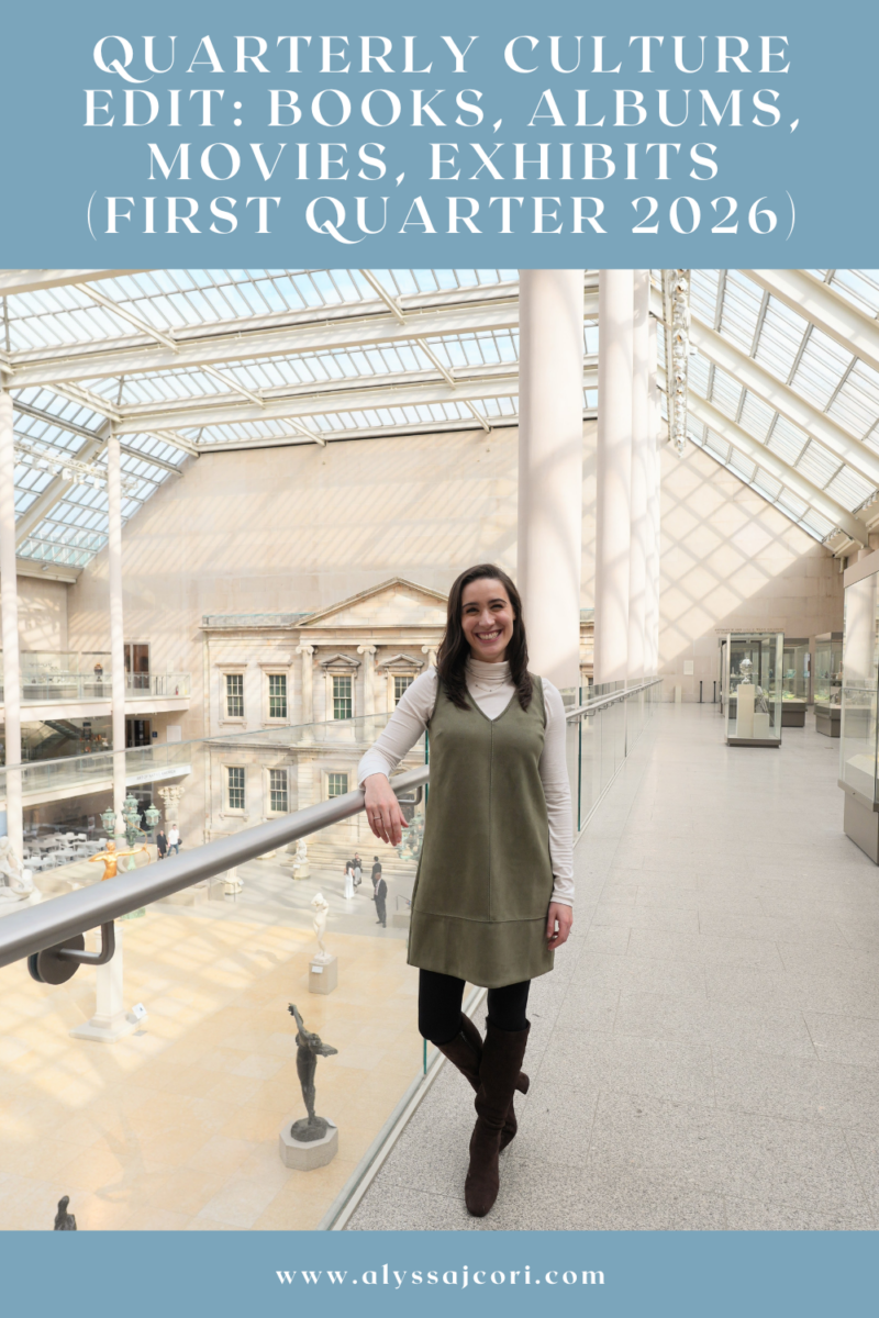 Quarterly Culture Edit: Books, Albums, Movies, Exhibits (First Quarter 2026)